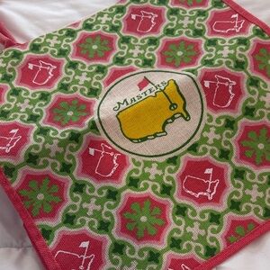 Masters Pink and Green Tote Bag